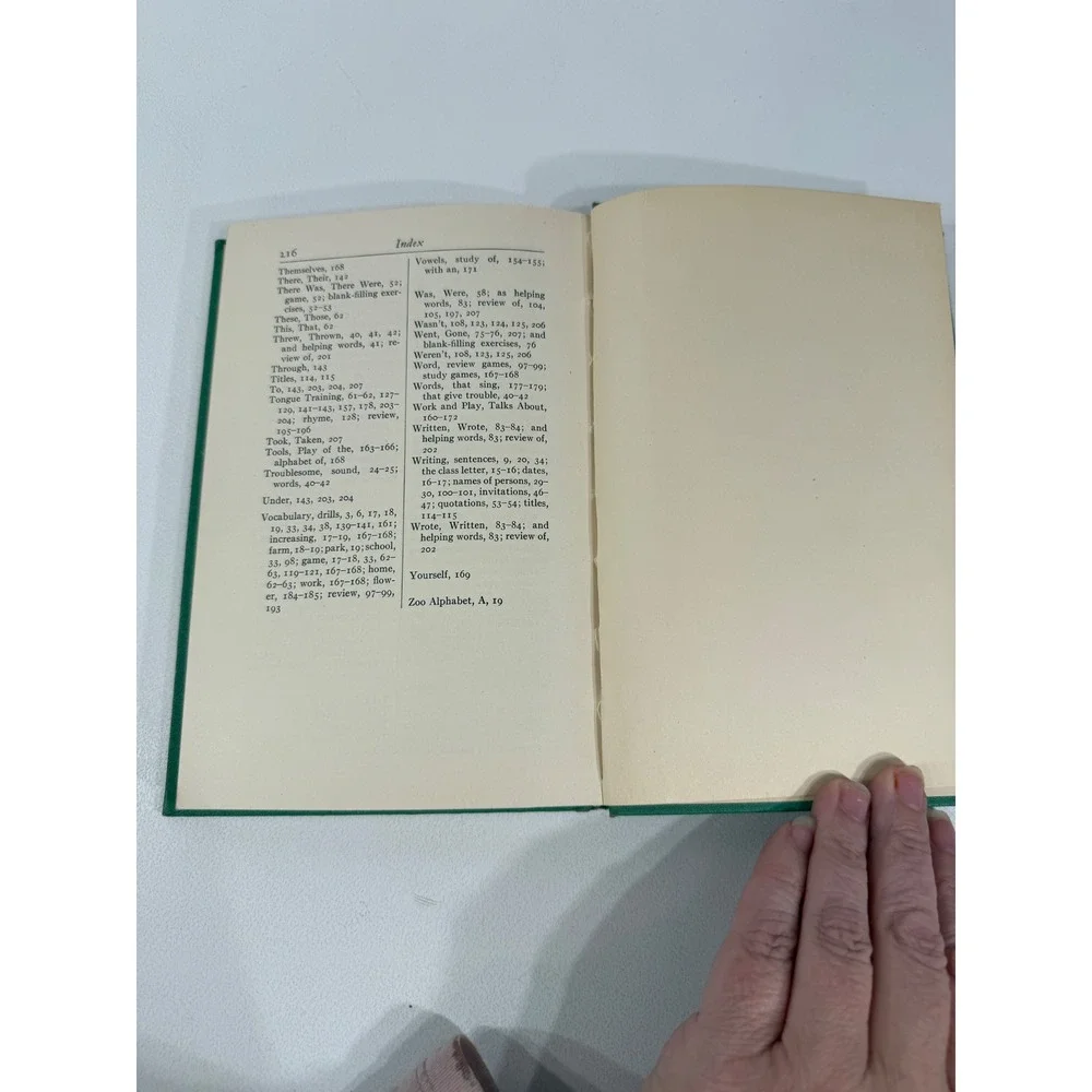 1936 Living English Books Howard R Driggs 3rd 4th Grade Vintage Textbooks Set 2